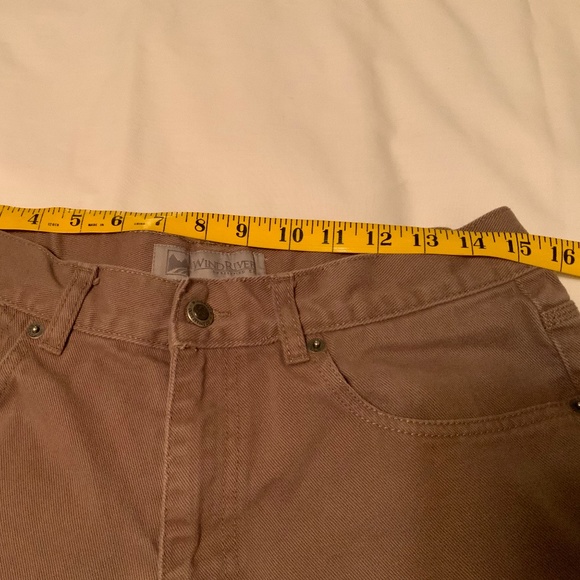 WindRiver Men’s Straight Leg Brown Denim Jeans (34x32) - Picture 7 of 11